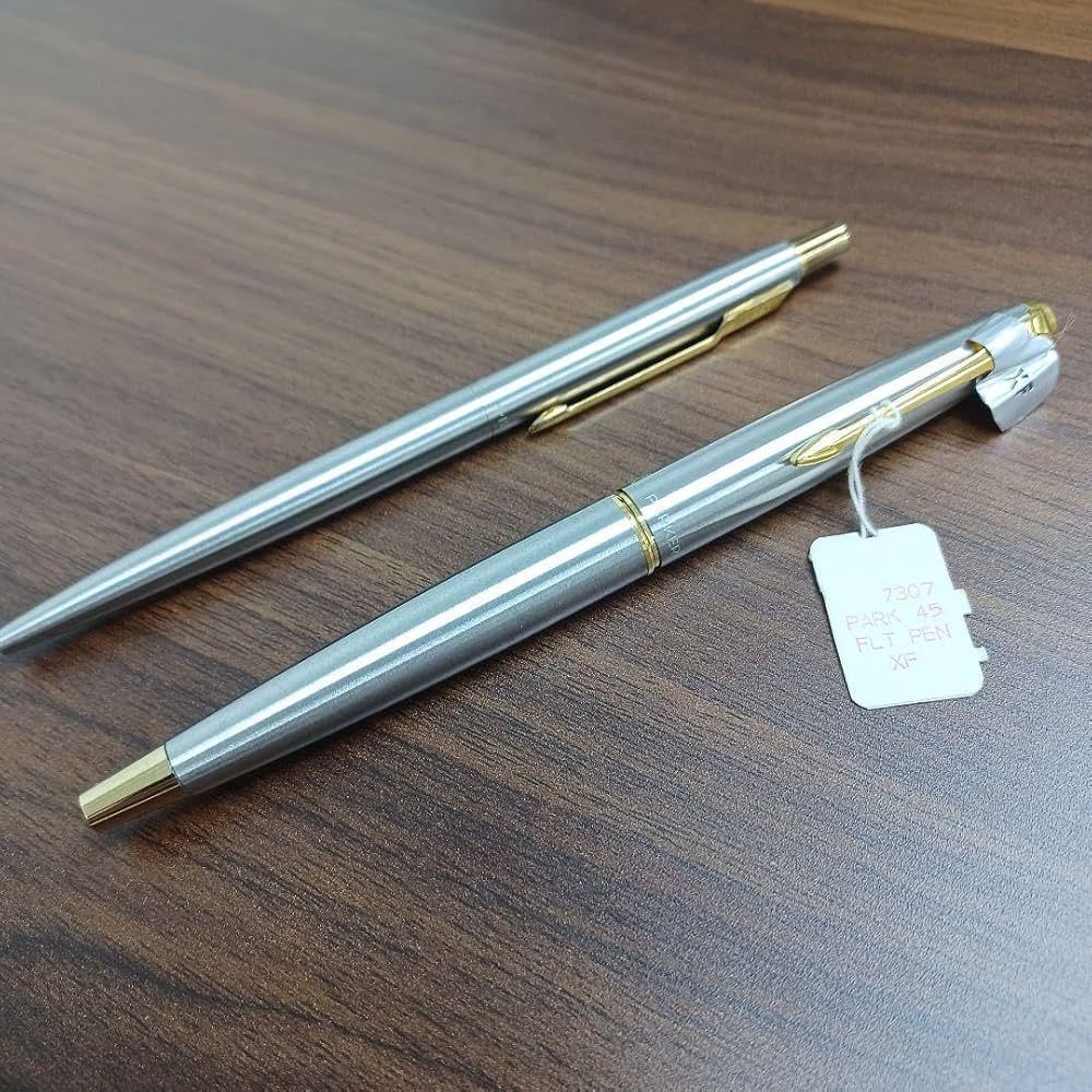 parker 45 sonnet など 万年筆 ボールペン シャーペン Amazon | PARKER 45 万年筆品ボールペンセット | 万年筆